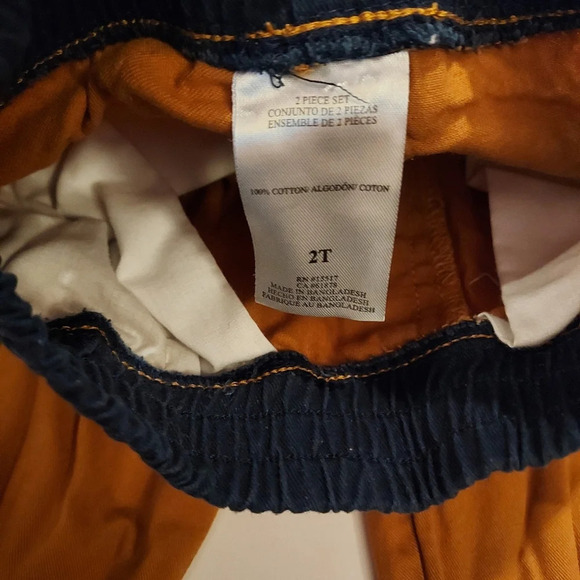 Mick Mack Toddler Boy 2-Piece Short Sleeve and Pant Set in Size 2T - Picture 6 of 7